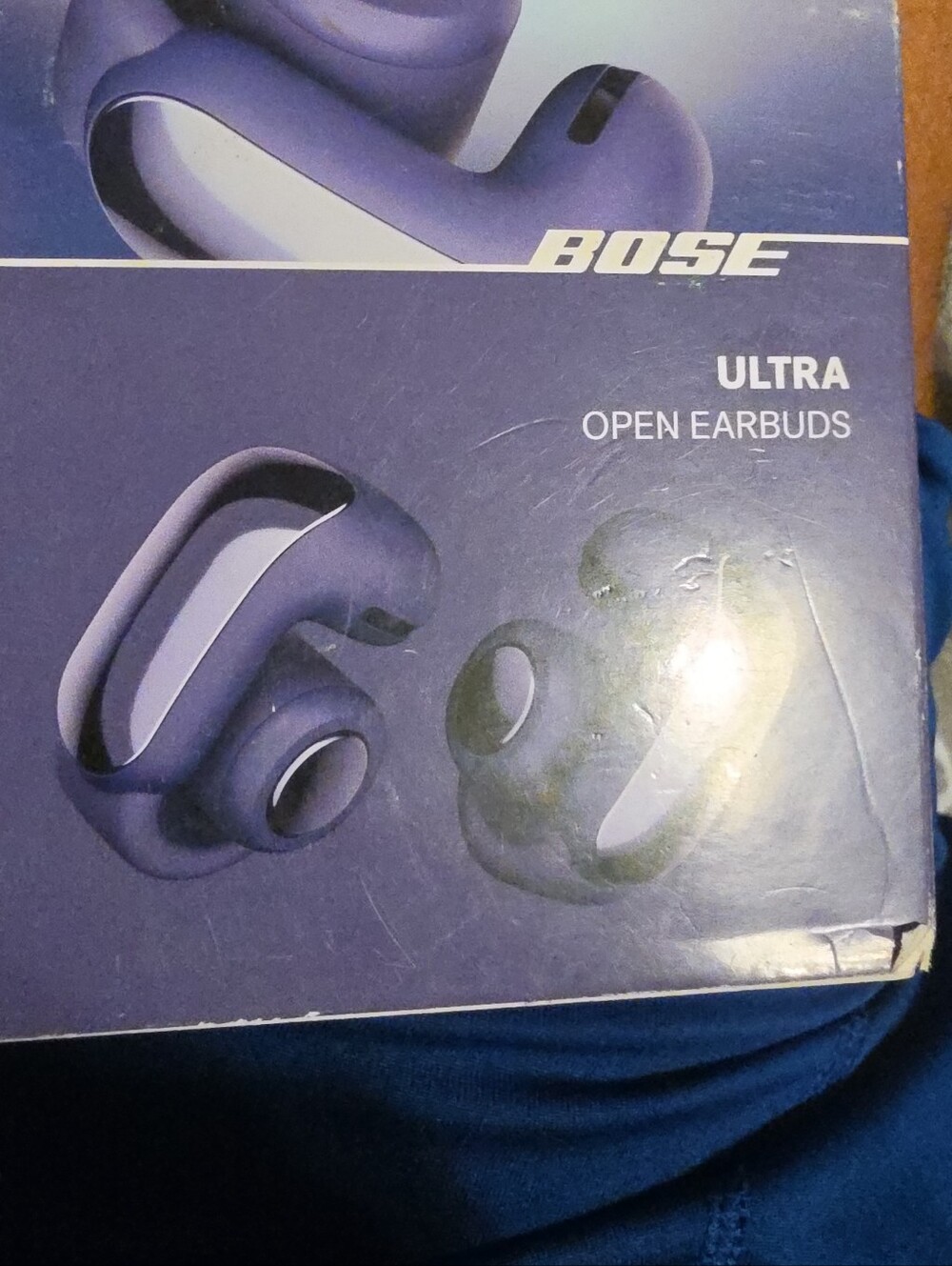 Bose Ultra Open Earbuds in Deep Blue. 3 Pair